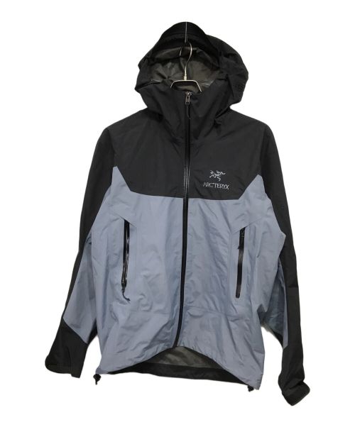 ARC'TERYX（アークテリクス）ARC'TERYX (アークテリクス) 17SS BEAMS別注 Beta SL Jacket マウンテンパーカー ブラック×ブルー サイズ:Sの古着・服飾アイテム