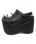 BALENCIAGA (バレンシアガ) crocs (クロックス) Foam Embellished Platform Clog プラットフォームクロッグ サンダル ブラック サイズ:37：26000円