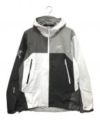 ARC'TERYX×BEAMSアークテリクス×ビームス）の古着「BETA JACKET M-BEAMS ベータ ジャケット トランクイル」｜グレー×ブラック(Tranquil)