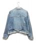 LEVI'S (リーバイス) BEAMS (ビームス) X BEAMS SUPER WIDE トラッカージャケット ライトインディゴ ブルー サイズ:S：23000円