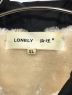 中古・古着 LONELY/論理 (ロンリー) BAKE NEKO NY COACH バックプリントコーチジャケット ブラック サイズ:XL：6000円