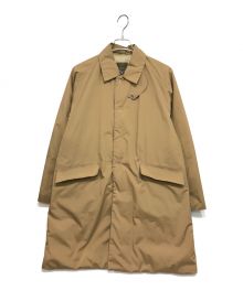 DESCENTE（デサント）の古着「PAUSE SOUTIEN COLLAR DOWN COAT ダウンコート」｜ベージュ