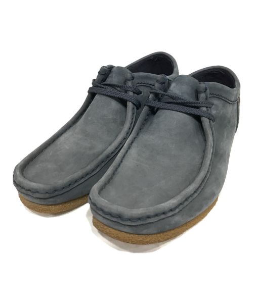 CLARKS（クラークス）CLARKS (クラークス) shacre ii run ワラビーシューズ ネイビー サイズ:US7の古着・服飾アイテム