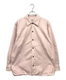 Acne studios（アクネ ストゥディオス）の古着「Houston cotton twill shirt」｜ピンク