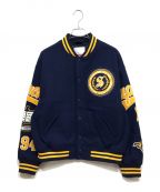 SUPREMEシュプリーム）の古着「24AW Veritas Varsity Jacket  ワッペンスタジアムジャケット」｜ネイビー