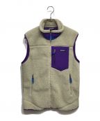 Patagoniaパタゴニア）の古着「CLASSIC RETRO X VEST  ボアべスト」｜ベージュ