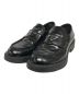 PRADA（プラダ）の古着「35mm Loafer Black BRUSHED Leather ローファー」｜ブラック