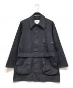 Barbourバブアー）の古着「OS SOLWAY ZIPPER CHAMBRAY」｜ネイビー