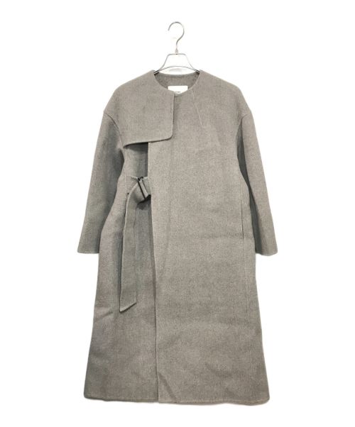 HYKE（ハイク）HYKE (ハイク) DOUBLE FACE TRENCH COAT グレー サイズ:1の古着・服飾アイテム