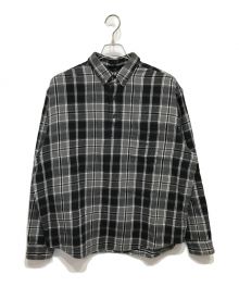 SUPREME（シュプリーム）の古着「Pullover Plaid Flannel Shirt」｜グレー