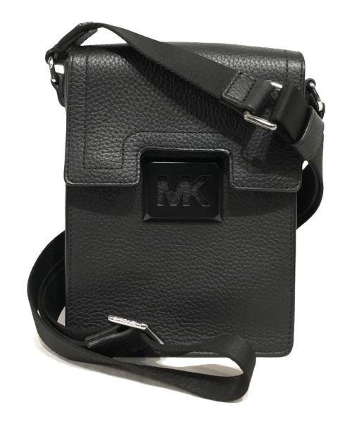 MICHAEL KORS（マイケルコース）MICHAEL KORS (マイケルコース) Cooper Pebbled Leather Crossb ショルダーバッグ ブラックの古着・服飾アイテム