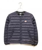 DANTONダントン）の古着「CREWNECK INNER DOWN JACKET」｜ネイビー