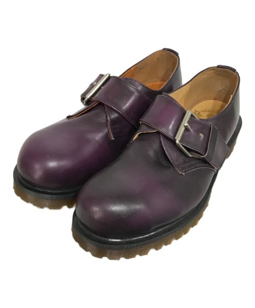 Dr.Martens（ドクターマーチン）Dr.Martens (ドクターマーチン) モンクストラップシューズ パープル サイズ:35の古着・服飾アイテム