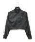 FRED PERRY（フレッドペリー）の古着「Cropped Taped Track Jacke　クロップドテープ トラックジャケット」｜ブラック