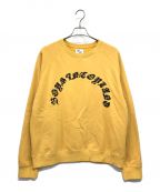 BOYS IN TOY LANDボーイズ イン トイランド）の古着「GRAPHIC RAGLAN SWEAT アーチロゴスウェット」｜イエロー