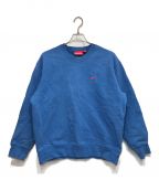 SUPREMEシュプリーム）の古着「19AW Small Box Crewneck」｜ブルー