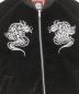 中古・古着 THE BLACK EYE PATCH (ブラックアイパッチ) Dragon Velour Jacket ブラック サイズ:M：22000円