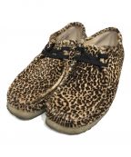 CLARKS ORIGINALSクラークス オリジナルズ）の古着「Wallabee Leopard」｜ブラウン