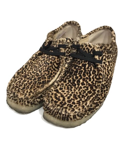 CLARKS ORIGINALS（クラークス オリジナルズ）Clarks Originals (クラークス オリジナルズ) Wallabee Leopard ブラウン サイズ:26.5の古着・服飾アイテム