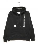 WTAPSダブルタップス）の古着「LLW HOODY COTTON フーディー」｜ブラック