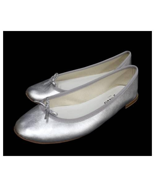 中古 古着通販 Repetto レペット バレエシューズ シルバー サイズ