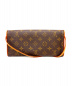 LOUIS VUITTON (ルイヴィトン) ポシェットツインGM ブラウン サイズ:GM モノグラム FL1000：39800円