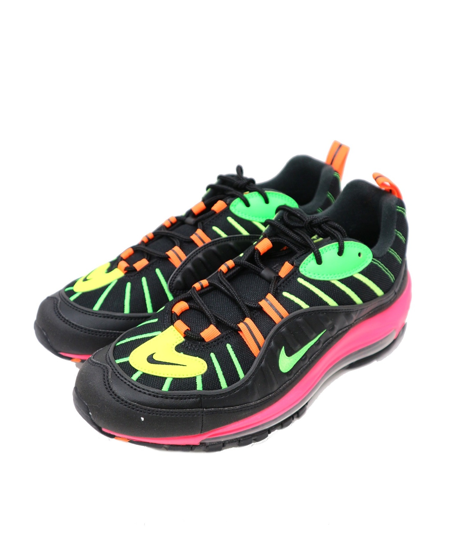 中古 古着通販 Nike ナイキ Air Max 98 Neon エアマックス98ネオン ブラック サイズ 28cm Ci2291 0 ブランド 古着通販 トレファク公式 Trefac Fashion