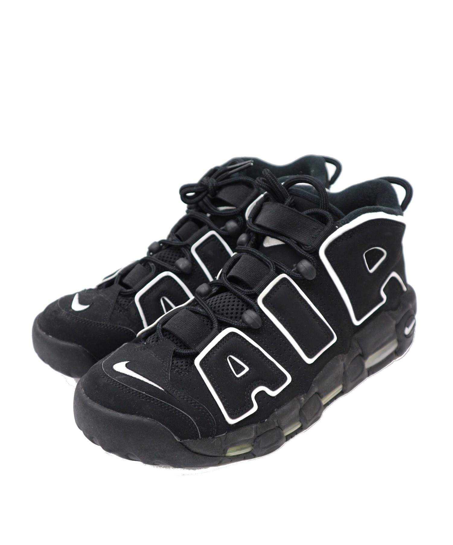 中古 古着通販 Nike ナイキ Air More Uptempo エアモアアップテンポ ブラック サイズ 28cm 002 モアテン黒 ブランド 古着通販 トレファク公式 Trefac Fashion