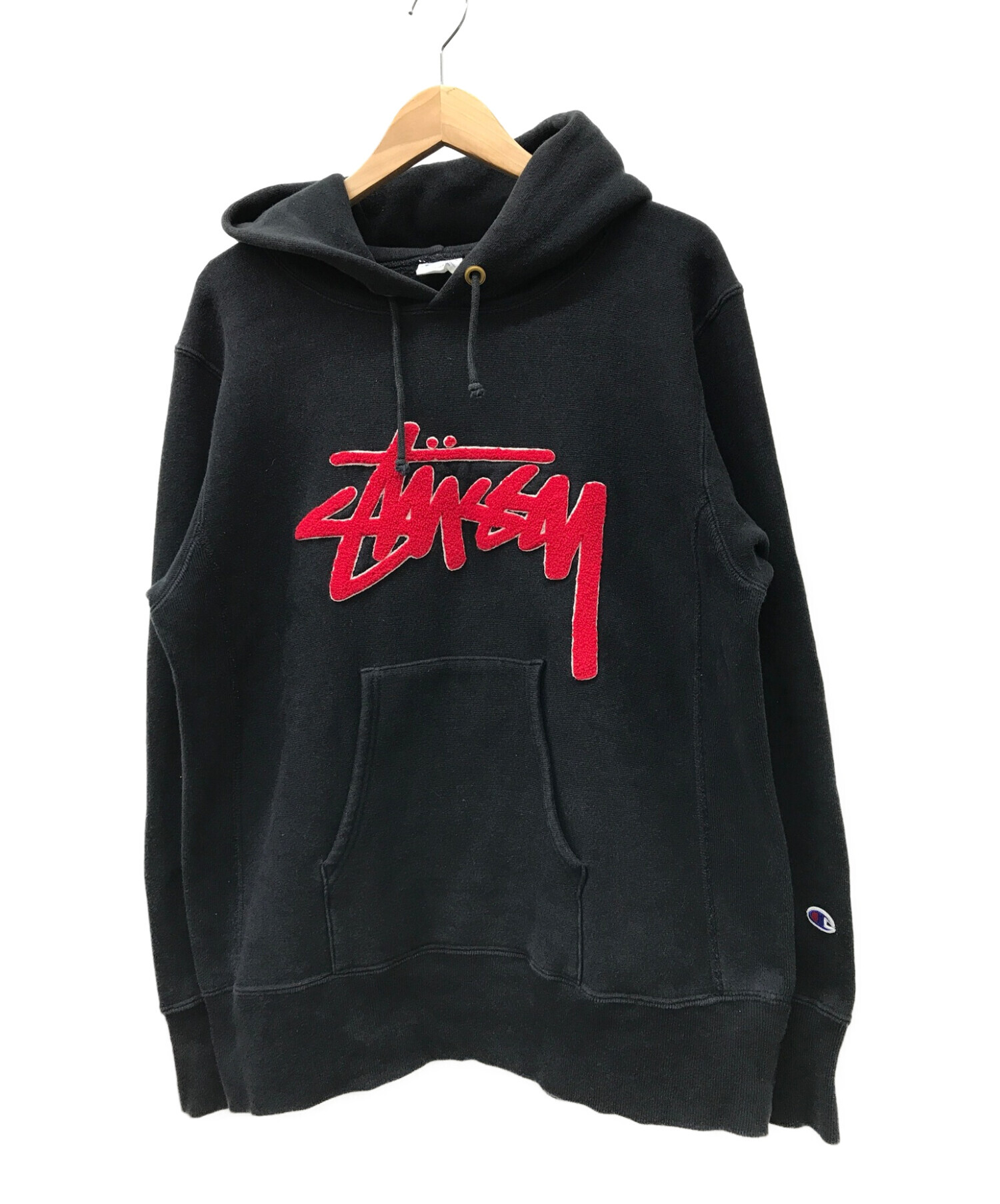 STUSSY 刺繍パーカー - パーカー