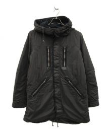 shott（ショット）の古着「ワックスコットンシェルパーカ」｜ブラック