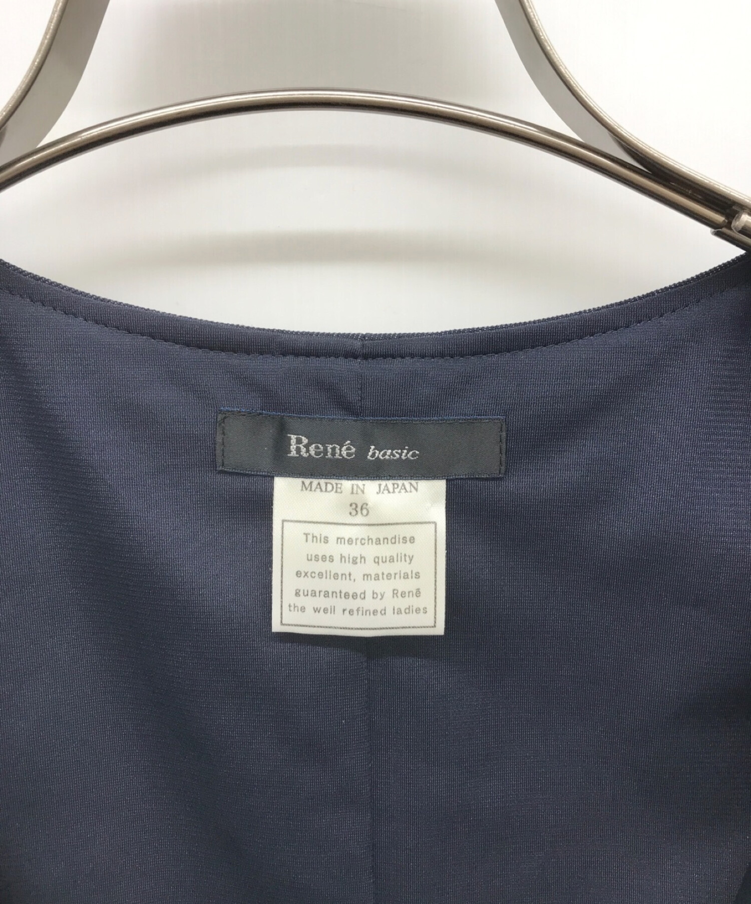 ☆美品☆Rene basic ルネベーシック フリルワンピース ブラック 36