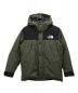 THE NORTH FACE（ザ ノース フェイス）の古着「Mountain Down Jacket」｜カーキ×ブラック