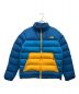 THE NORTH FACE（ザ ノース フェイス）の古着「ダウンジャケット」｜ブルー×イエロー