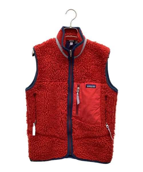 Patagonia（パタゴニア）Patagonia (パタゴニア) レトロXフリースベスト レッド サイズ:KID'S 8の古着・服飾アイテム