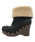 UGG (アグ) ムートンブーツ ブラック サイズ:USA6：7800円