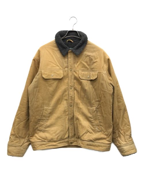 stussy（ステューシー）stussy (ステューシー) 裏ボアコーデュロイジャケット ベージュ サイズ:Lの古着・服飾アイテム