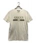 GUCCI（グッチ）の古着「ヴィンテージ加工ロゴTシャツ」｜ホワイト