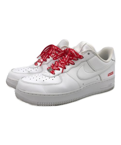 NIKE（ナイキ）NIKE (ナイキ) SUPREME (シュプリーム) AIR FORCE1 LOW ホワイト サイズ:US9の古着・服飾アイテム