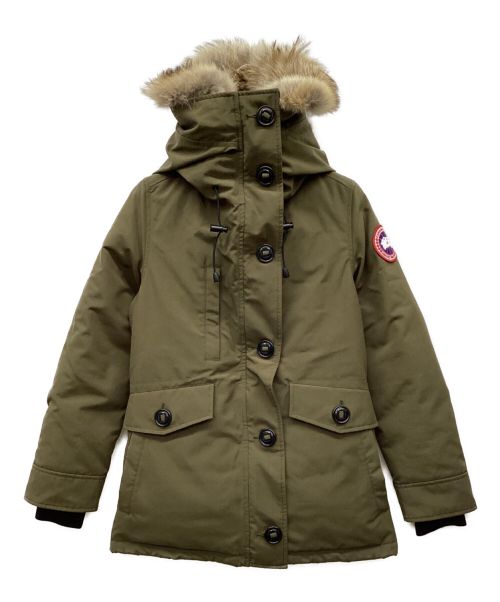 CANADA GOOSE（カナダグース）CANADA GOOSE (カナダグース) ダウンジャケット カーキ サイズ:XSの古着・服飾アイテム