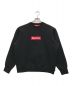 Supreme（シュプリーム）の古着「Box Logo Crewneck」｜ブラック