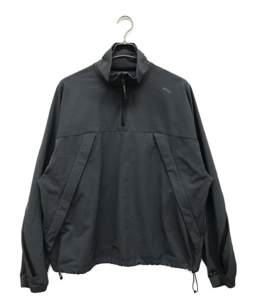 ROTOL（ロトル）ROTOL (ロトル) HALF ZIP TOP グレー サイズ:Lの古着・服飾アイテム