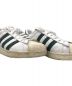 中古・古着 adidas (アディダス) ローカットスニーカー ホワイト サイズ:US７ 1/2：3980円