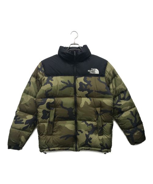 THE NORTH FACE（ザ ノース フェイス）THE NORTH FACE (ザ ノース フェイス) NOVELTY NUPTSE JACKET オリーブ サイズ:XLの古着・服飾アイテム