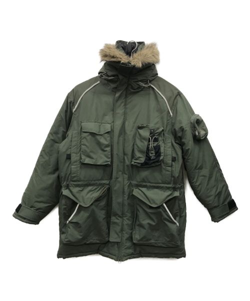 NIKE ACG（ナイキエージーシー）NIKE ACG (ナイキエージーシー) military down jacket  n3b グリーン サイズ:Mの古着・服飾アイテム