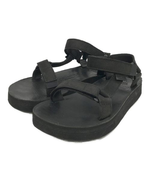 TEVA（テバ）TEVA (テバ) MIDFORM UNIVERSAL LEATHER ブラック サイズ:6の古着・服飾アイテム