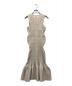 CFCL (シーエフシーエル) FLUTED SLEEVELESS MERMAID DRESS ベージュ サイズ:1：28800円