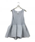 CFCLシーエフシーエル）の古着「POTTERY CUPRO SLEEVELESS TOP」｜ライトグレー