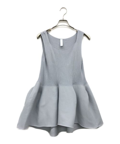 CFCL（シーエフシーエル）CFCL (シーエフシーエル) POTTERY CUPRO SLEEVELESS TOP ライトグレー サイズ:Fの古着・服飾アイテム