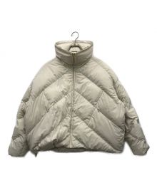 6×1 COPENHAGEN（シックスバイワン コペンハーゲン）の古着「HIGH COLLAR DOWN JACKET」｜アイボリー