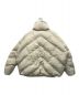 6×1 COPENHAGEN (シックスバイワン コペンハーゲン) HIGH COLLAR DOWN JACKET アイボリー：38000円